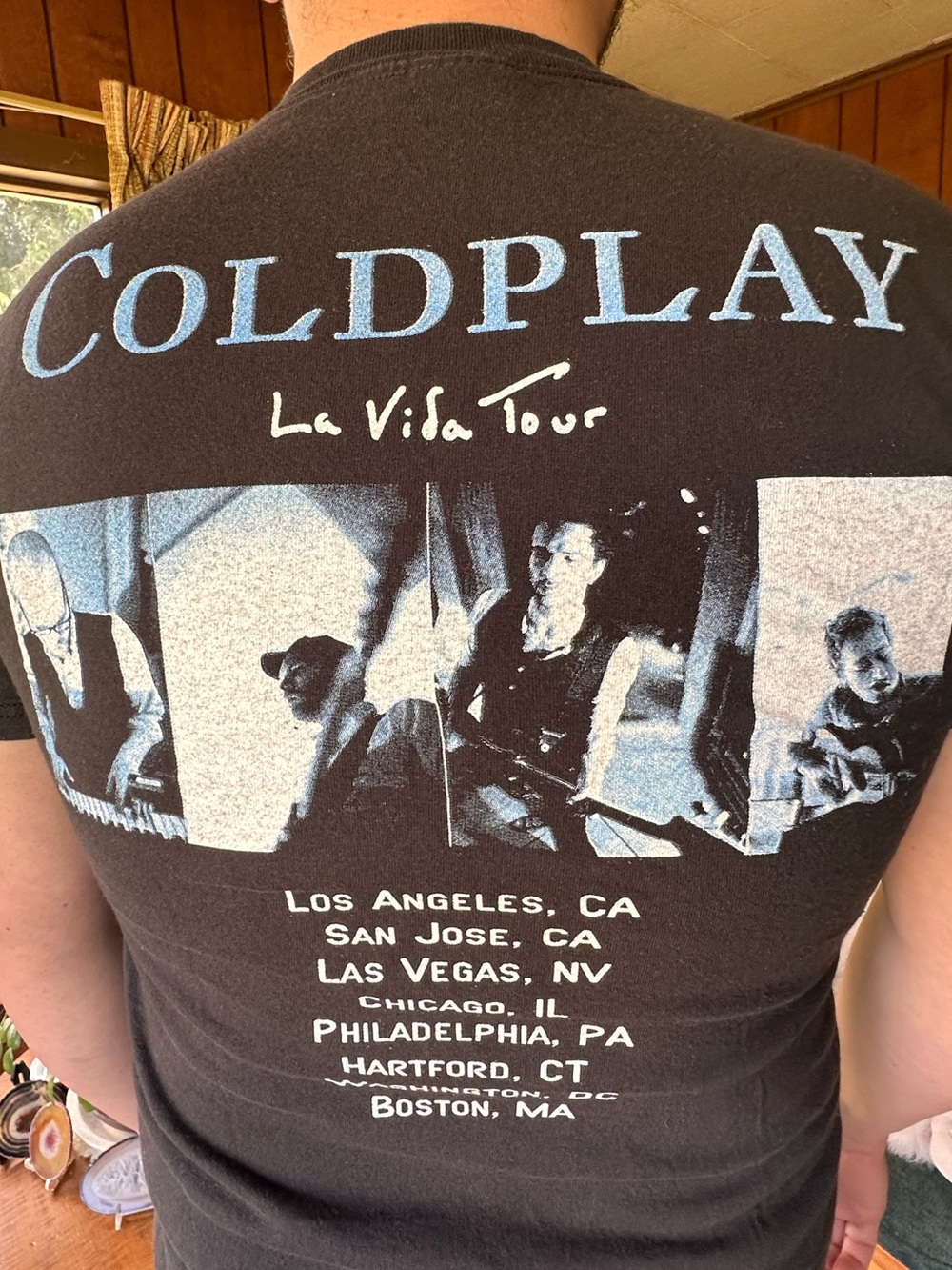 Vintage 2000s Coldplay Photo Tour Dates Band Tee - Picture 12 of 12